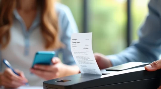 Wireless receipt printers